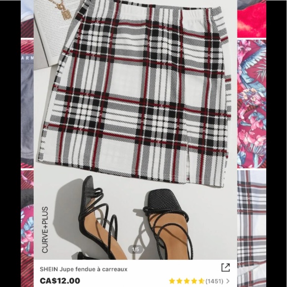 Skirt size: Medium Shein - Picture 2 of 3